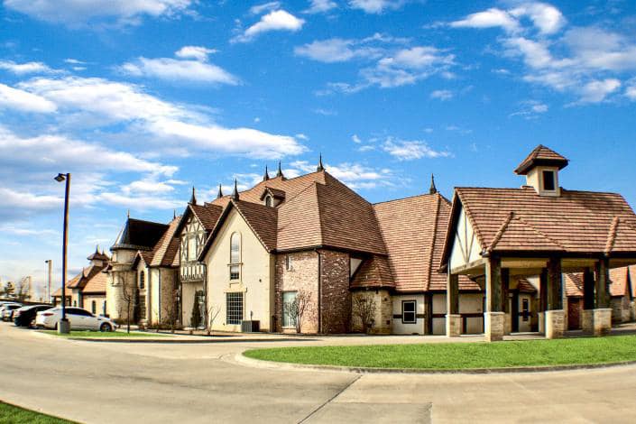 exterior of the highlands at Owasso