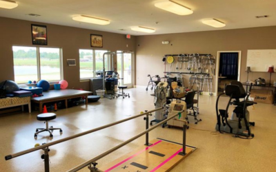 Rehabilitation workout room