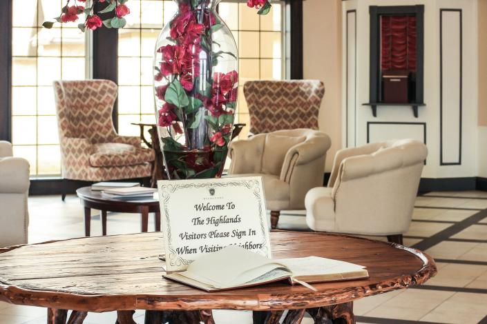 foyer at the highlands at owasso