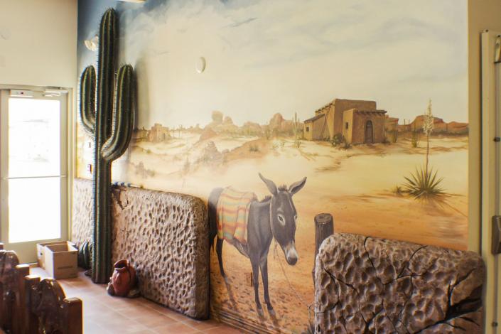 mexican mural for cinco de mayo party